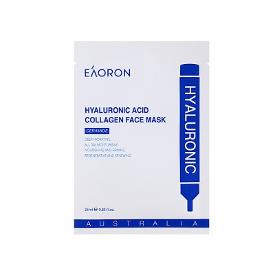 EAORON - 澳洲透明質酸膠原水光面膜 25ml x5片/盒